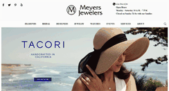Desktop Screenshot of meyersjewelers.com